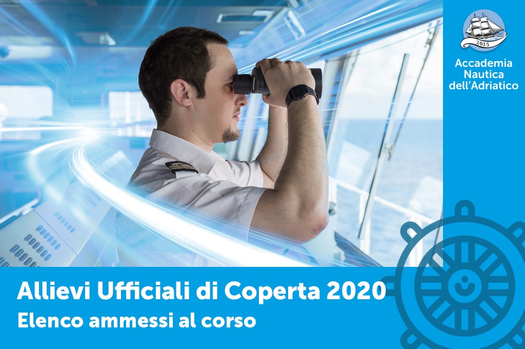 Ammessi al corso “Allievi Ufficiali di Coperta”