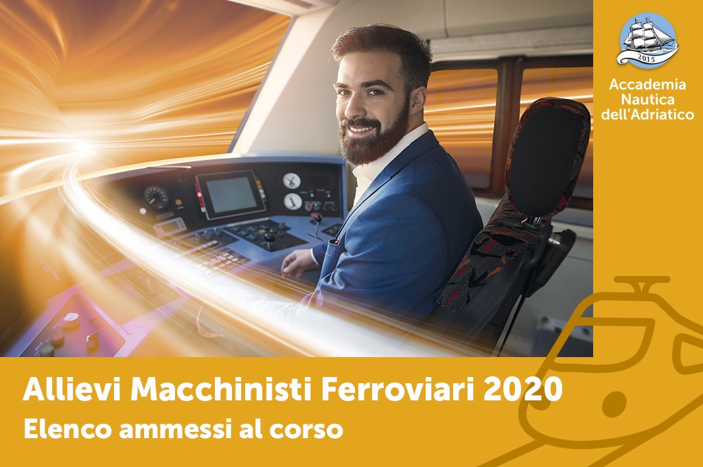 Ammessi al corso “Allievi Macchinisti Ferroviari”