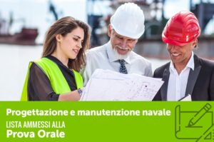 Progettazione e manutenzione navale 2018 Candidati ammessi alla prova orale